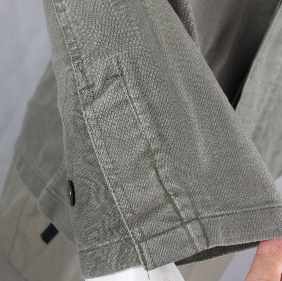 Genuine Surplus German Army Moleskin Shirt Jacket Olive 36-38" Chest