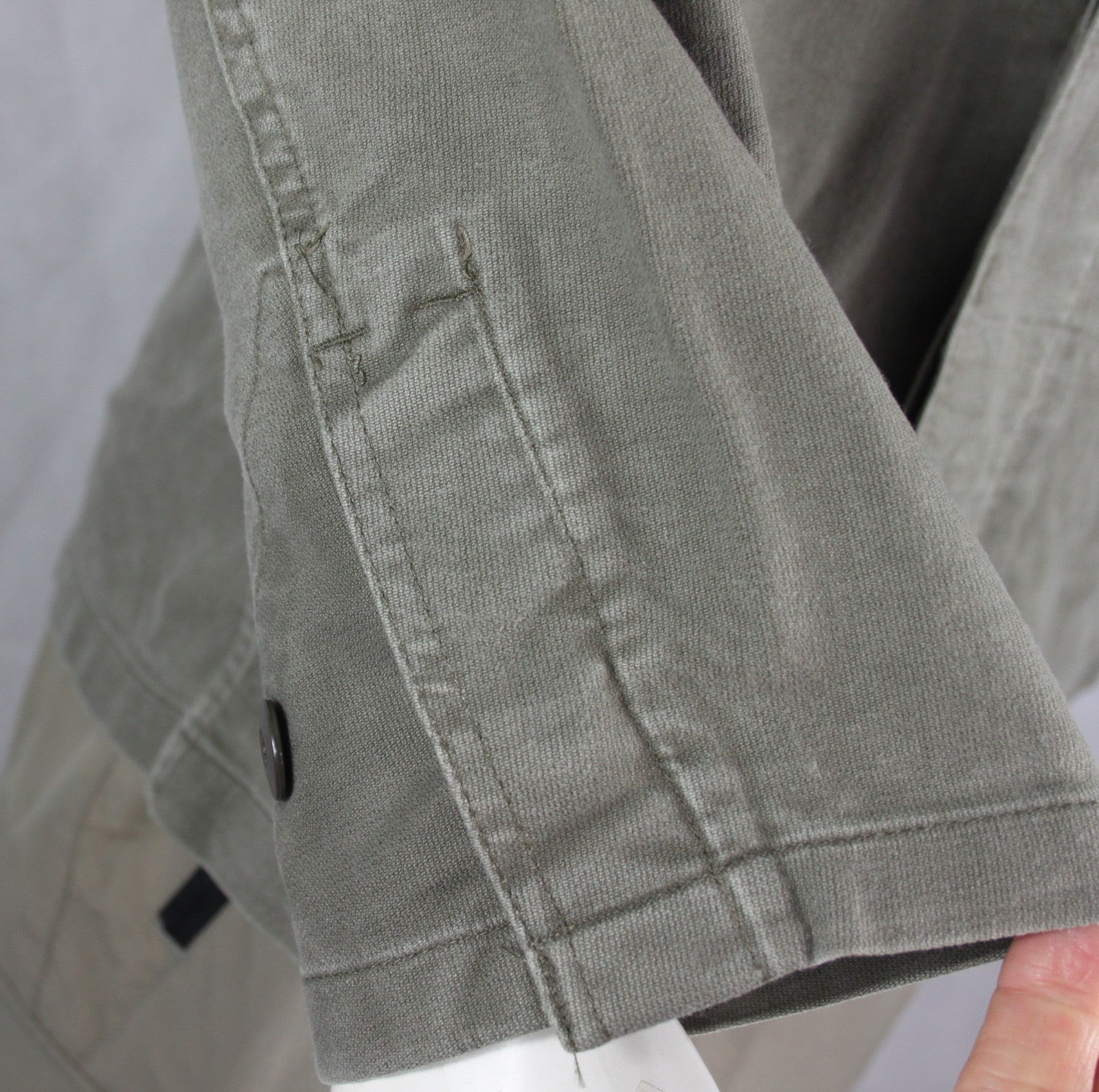 Genuine Surplus German Army Moleskin Shirt Jacket Olive 36-38" Chest