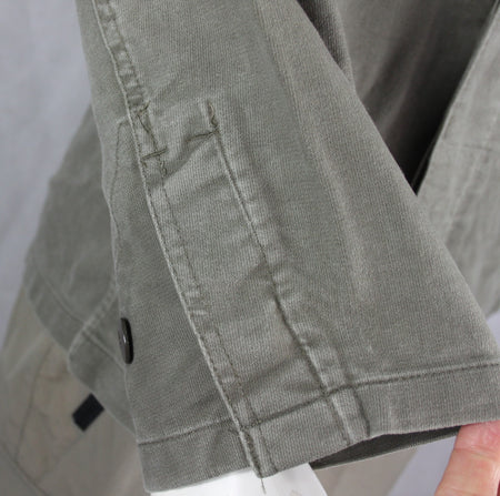 Genuine Surplus German Army Moleskin Shirt Jacket Olive 36-38" Chest