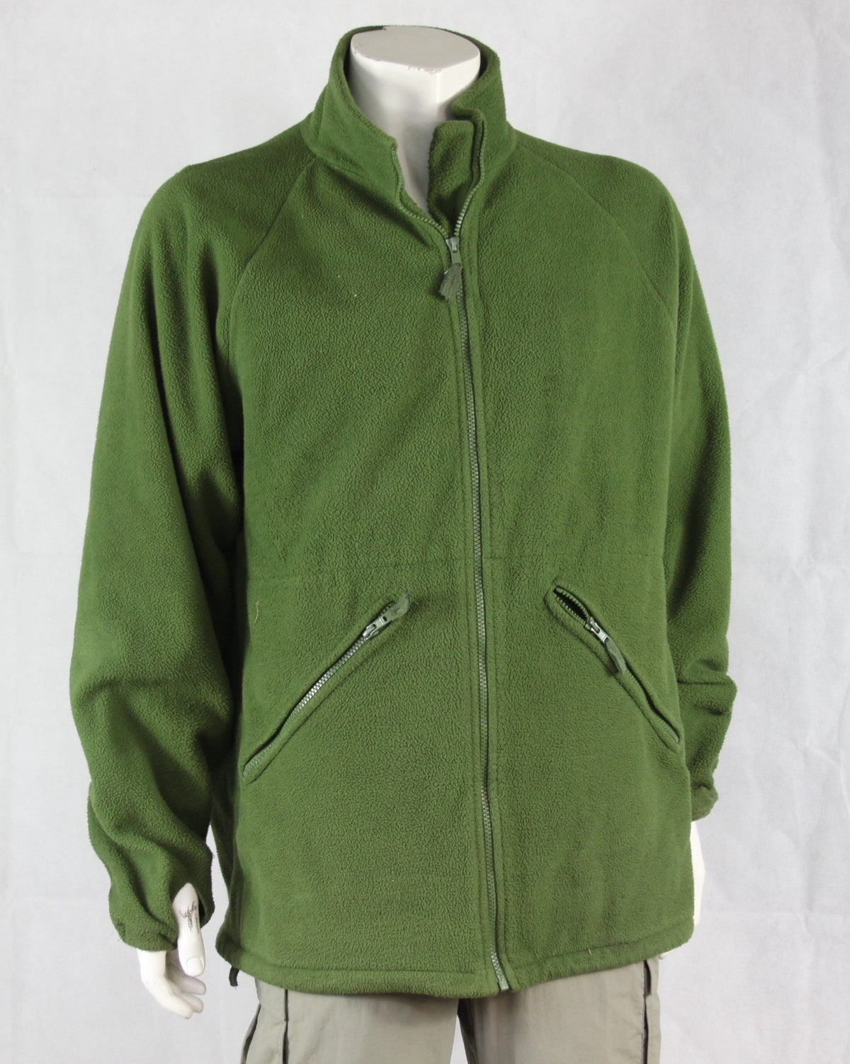 Genuine Surplus British Army Mk2 Fleece Jacket Olive Zip Up 180/104