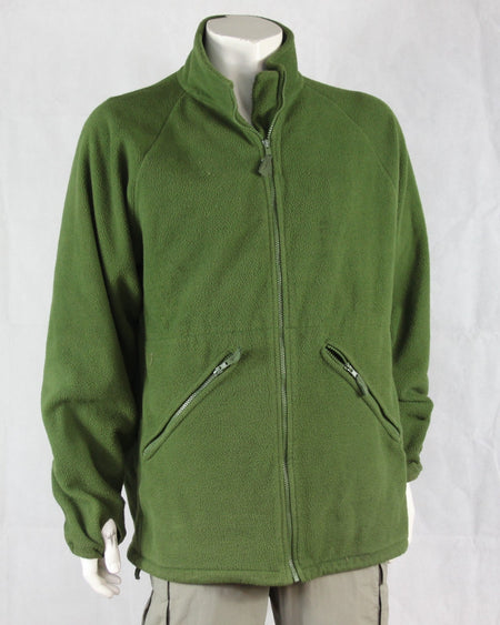 Genuine Surplus British Army Mk2 Fleece Jacket Olive Zip Up 180/104
