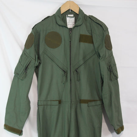 Dutch Military Airforce Flight Suit Olive Coverall Genuine Surplus 38" (4000)