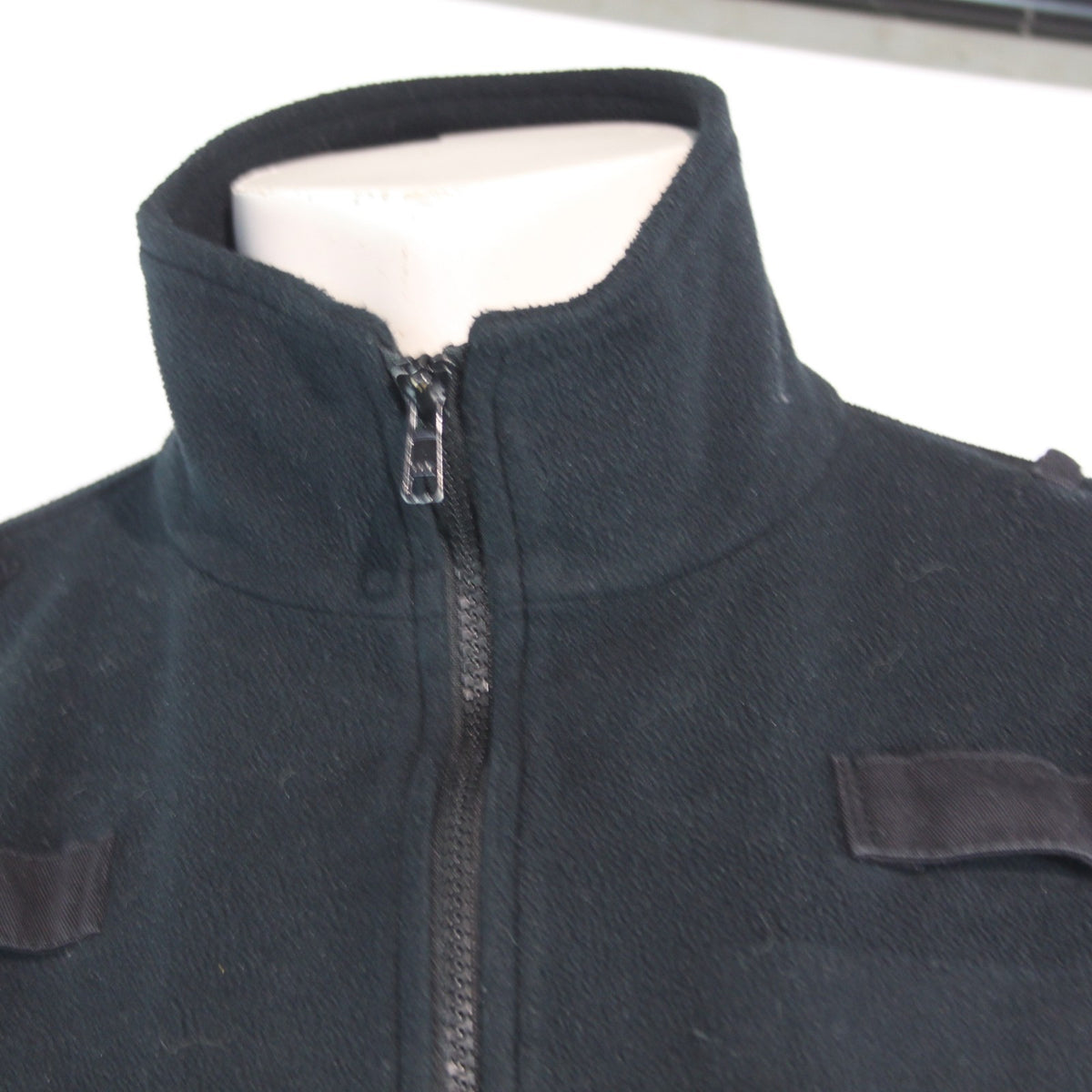 Genuine Surplus Fleece Jacket Water Resistant Black  42" Short (4123)