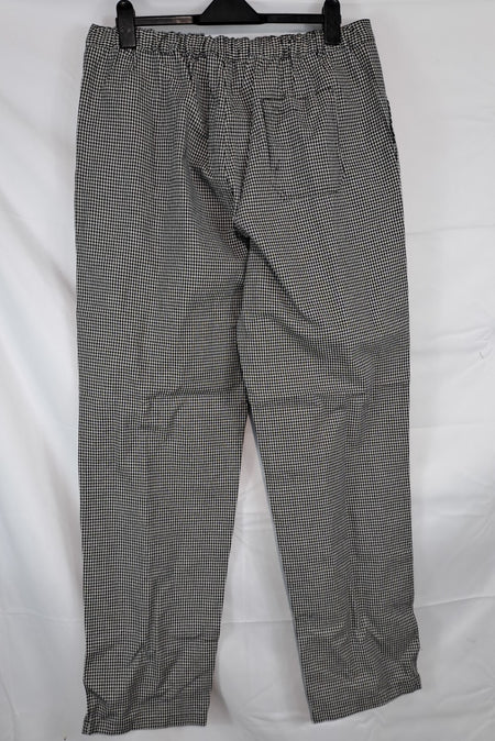 Genuine Surplus  Military Issue Chefs Trousers Black White Check Chef Cook (3143