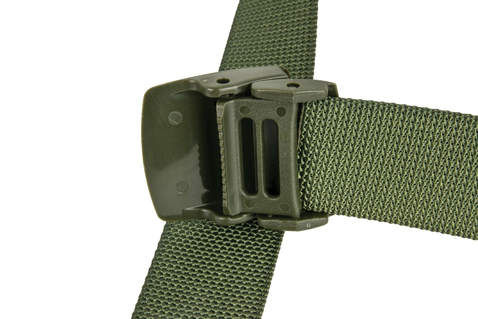 Highlander Operations Belt Nylon Webbing Belt NonMetallic Low Profile Olive Blac
