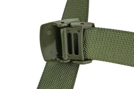 Highlander Operations Belt Nylon Webbing Belt NonMetallic Low Profile Olive Blac