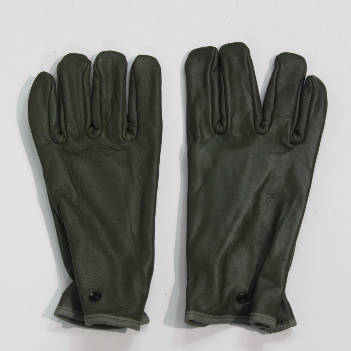 Thermal Lined Leather Work Gloves Genuine Surplus French Army Size 8.5 (3923)