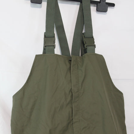 Genuine Surplus Gore-tex Type Waterproof Bib Brace Over trousers 40"w (3852)