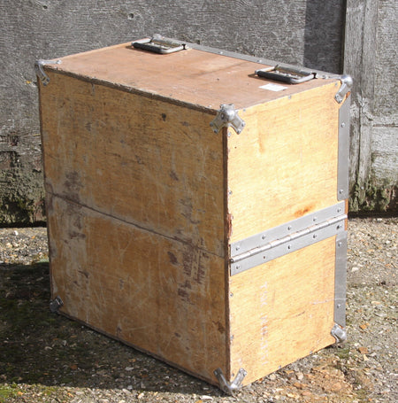 Genuine Surplus Wooden Camera Lens Box Army Airforce Military Ammo type Box 3146