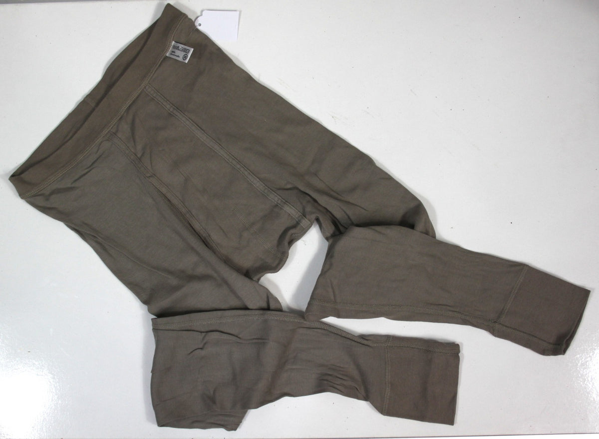 Genuine Surplus Austrian Long Johns Midweight 100% Cotton Thermal Pants 3780