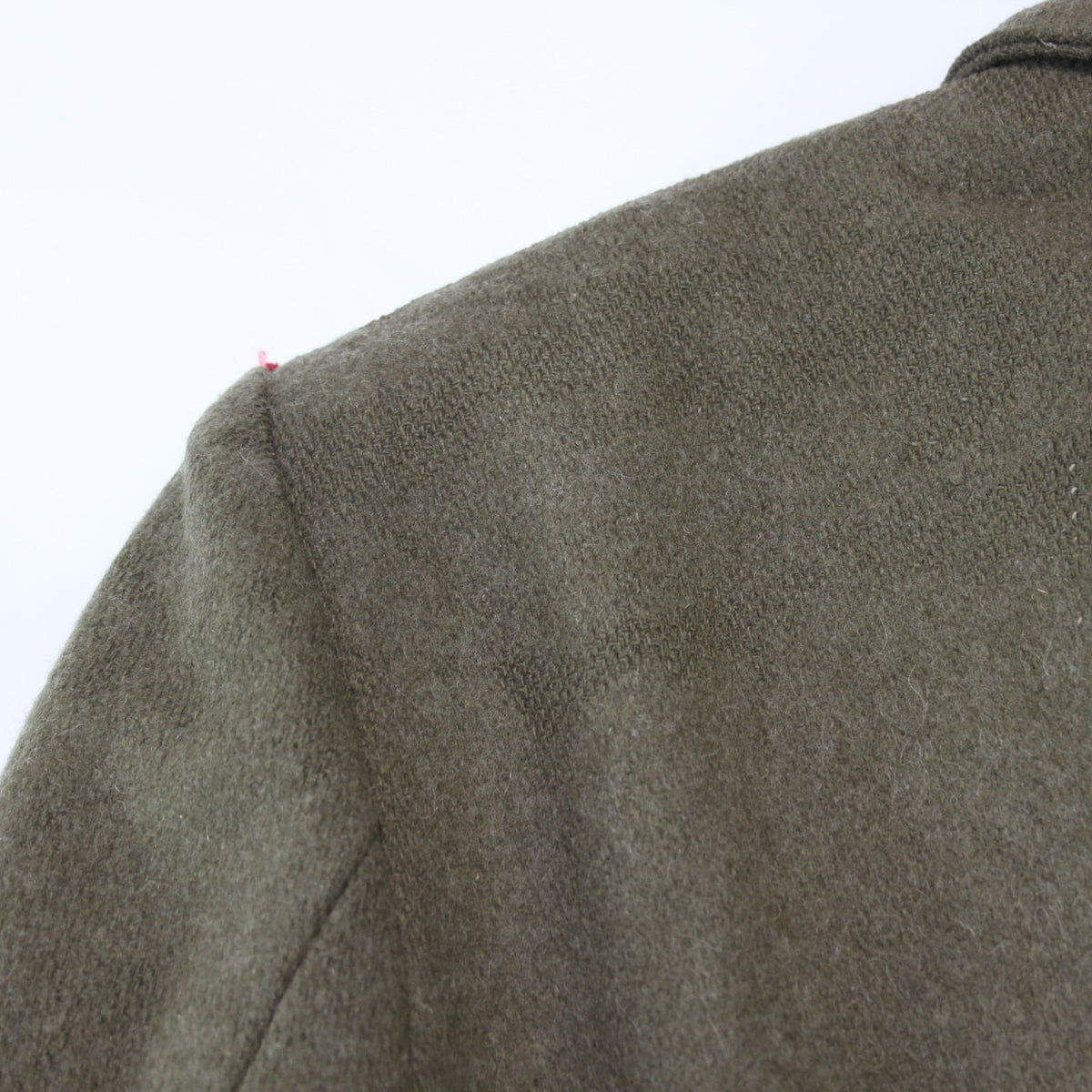 Bulgarian Army Overcoat Greatcoat Genuine Surplus Khaki Green32-34" Chest (3515)