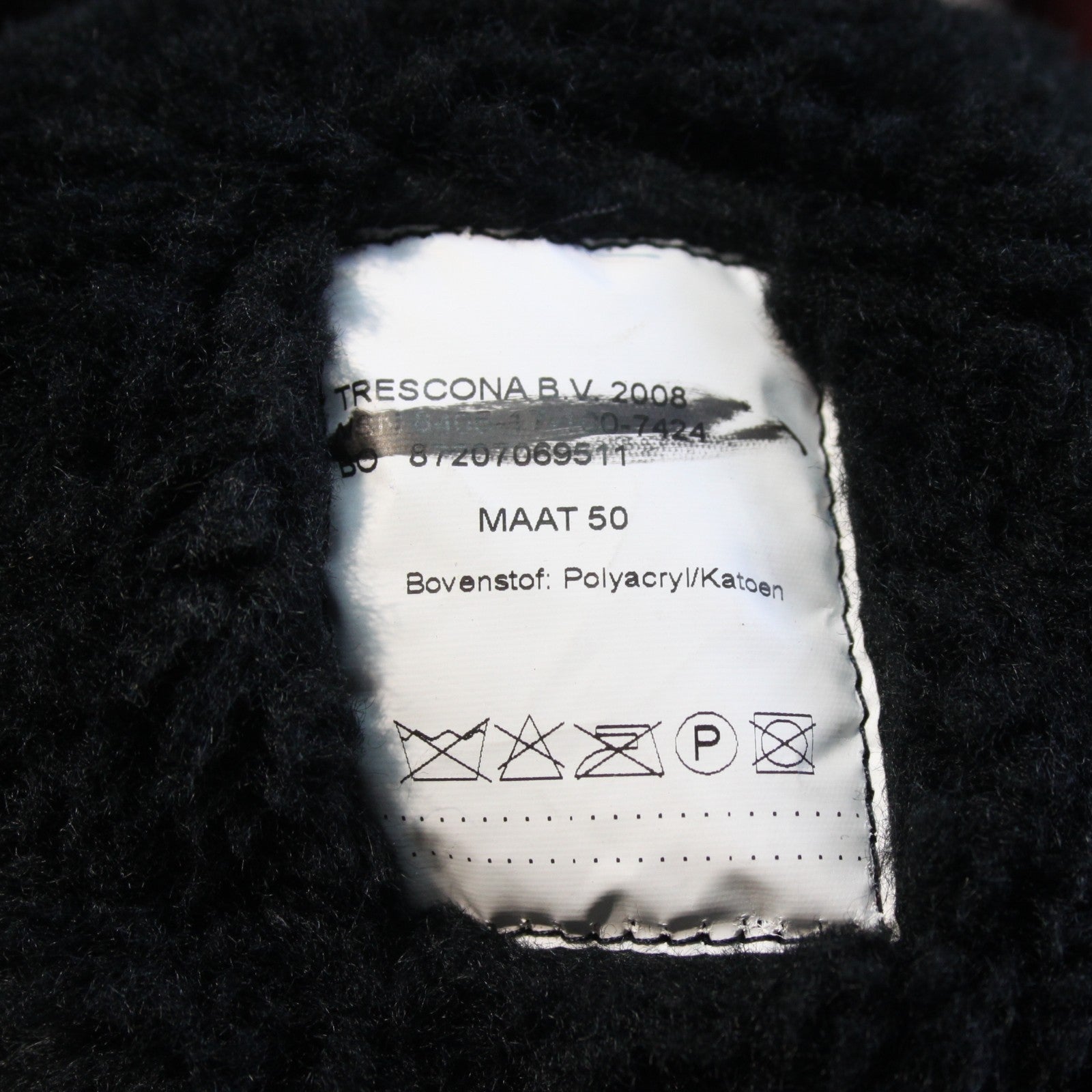 Genuine Surplus Dutch Army Parka Liner Thermal Faux Fur Navy 40-42" (3726)