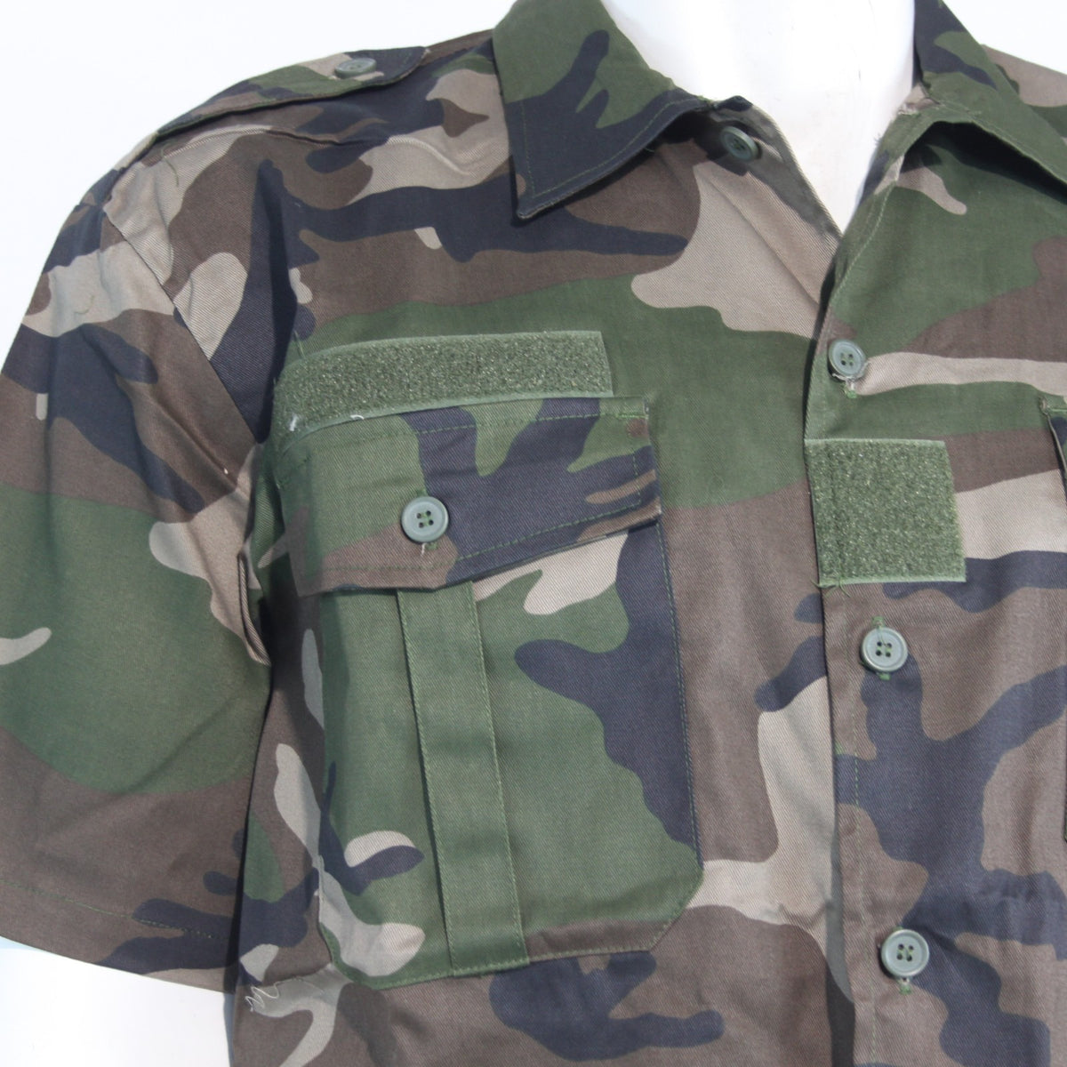 CCE Camo NEW Short SLeeve Shirt French Army Style (4053)
