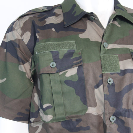 CCE Camo NEW Short SLeeve Shirt French Army Style (4053)