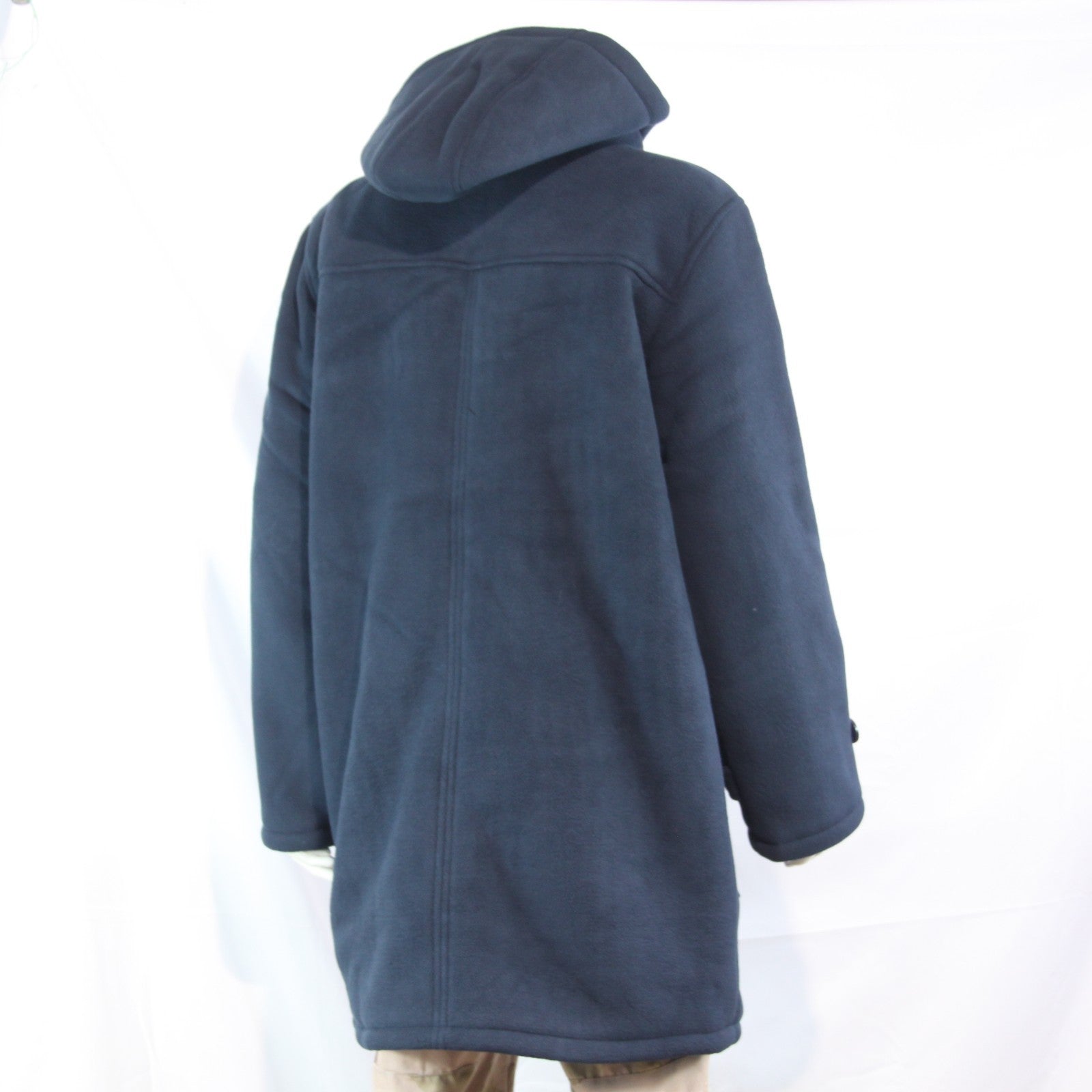 Himalaya Duffel Coat Navy Fleece Winter Coat Toggles Mens XL (3801)