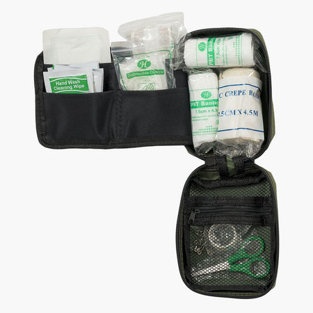 Highlander Midi First Aid Kit Military Green