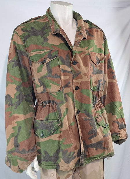 M65 Padded Jacket Genuine Surplus Croatian Police Woodland Camouflage 44-46 2380