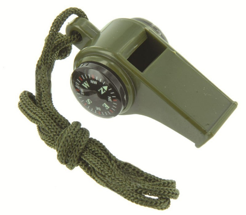 Highlander 3 in 1 Ranger Whistle Emergency Sports Camping Survival Hiking Cadets