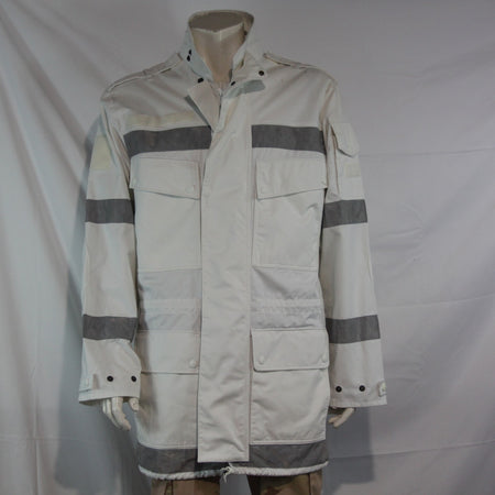 Dutch Army Parka White Reflective Strips Unlined 40-42"Genuine Surplus (4117)