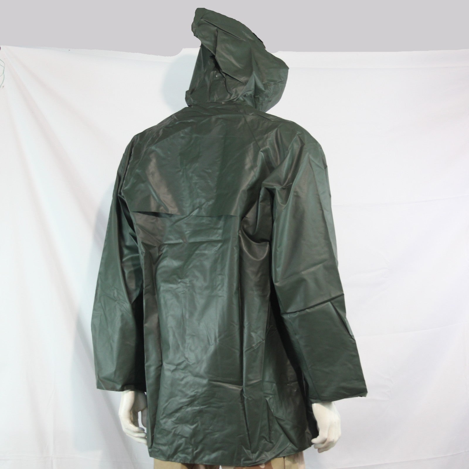 Waterproof PVC Jacket Genuine Surplus Spanish Army NEW Unlined 40-42" (3750)