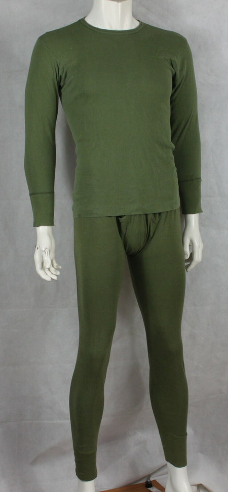 Genuine Surplus British Army Vintage Cotton Thermal Top Vest Long Johns G1