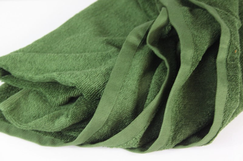 Genuine Surplus British Army Green Polyester Towel Hand Bath Flannel Towels Oliv