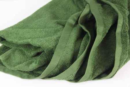 Genuine Surplus British Army Green Polyester Towel Hand Bath Flannel Towels Oliv
