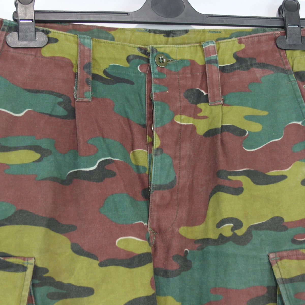 Genuine Surplus Belgian Jigsaw Camo Combat Trousers with Knee Pads 34"w (3669)