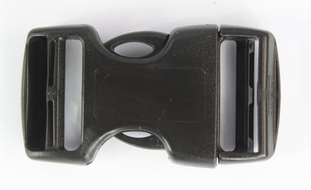 Double Side Release Buckles Black Plastic Clips Rucksacks Replacement All Sizes