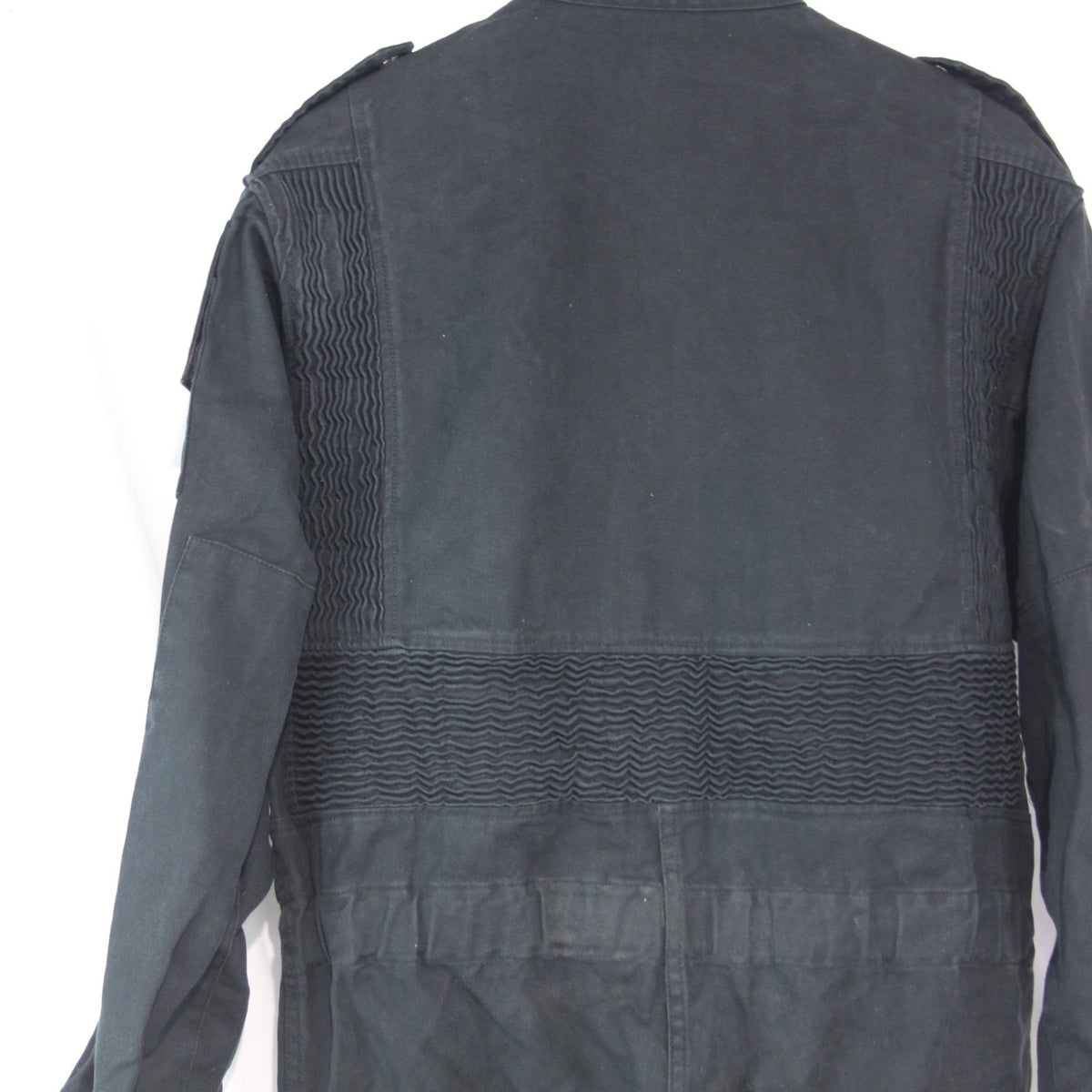 French Army AFV Tanksuit Black Coverall heavyweight Genuine Surplus 38-40"(4174)