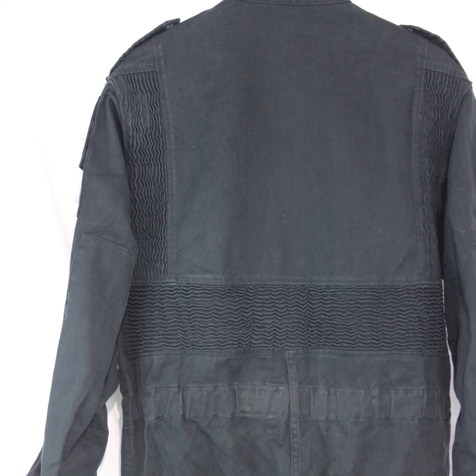 French Army AFV Tanksuit Black Coverall heavyweight Genuine Surplus 38-40"(4174)