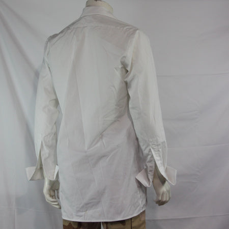 Genuine Surplus British Officers Mess Dress Shirt Marcella Front Mens 39cm(3594)
