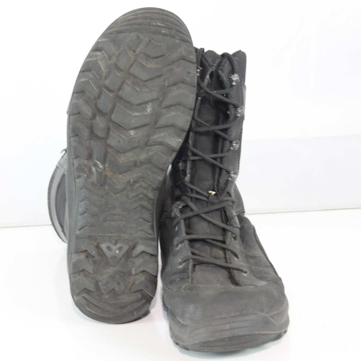Austrian Army Black Jungle Boots LeatherLightweight Military Combat EU 43 (3582)