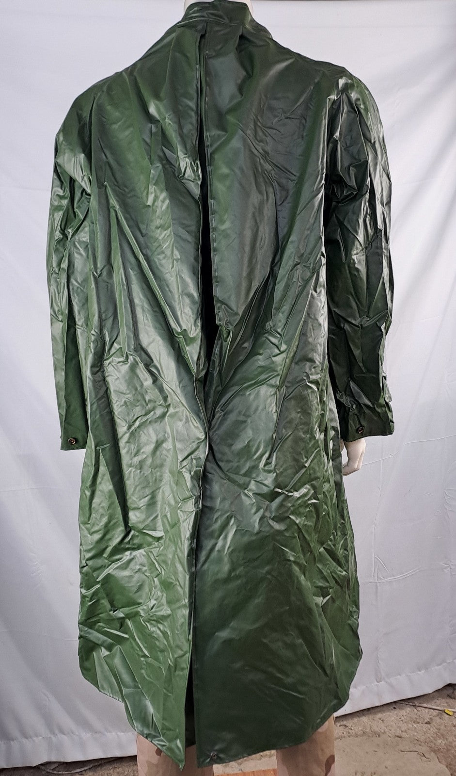 Waterproof PVC Swedish Coat Cape Jacket Genuine Surplus Army G2 (2796)