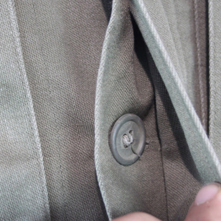 1970's Dated Dutch Army Heavyweight Shirt Genuine Surplus 36" Chest  (4074)