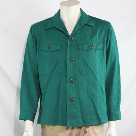 Genuine Surplus Austrian Army Emerald Green Field Shirt  (4276)