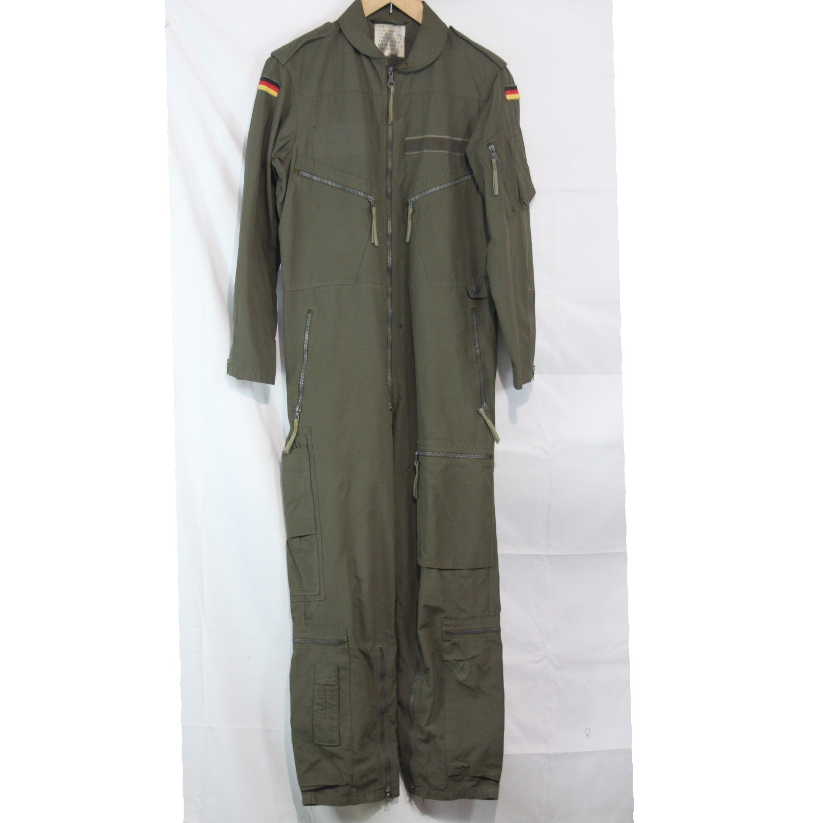 Genuine Surplus German Airforce Flight Suit Overall Coverall 38"Chest (3996)