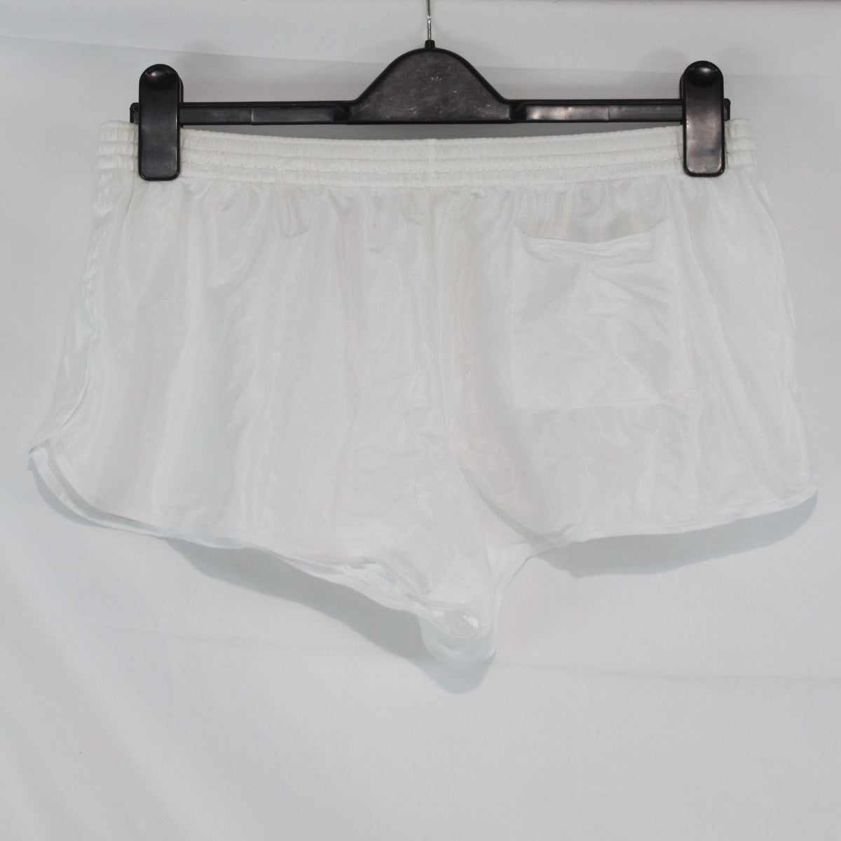 French Military Short Shorts White Genuine Surplus Polyamide Mens PT(4423)