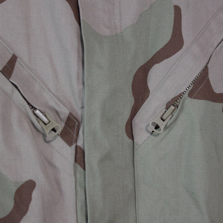 Rare US Army Tricolor Desert Camo Coverall Genuine Surplus Large 41-45" (3516)
