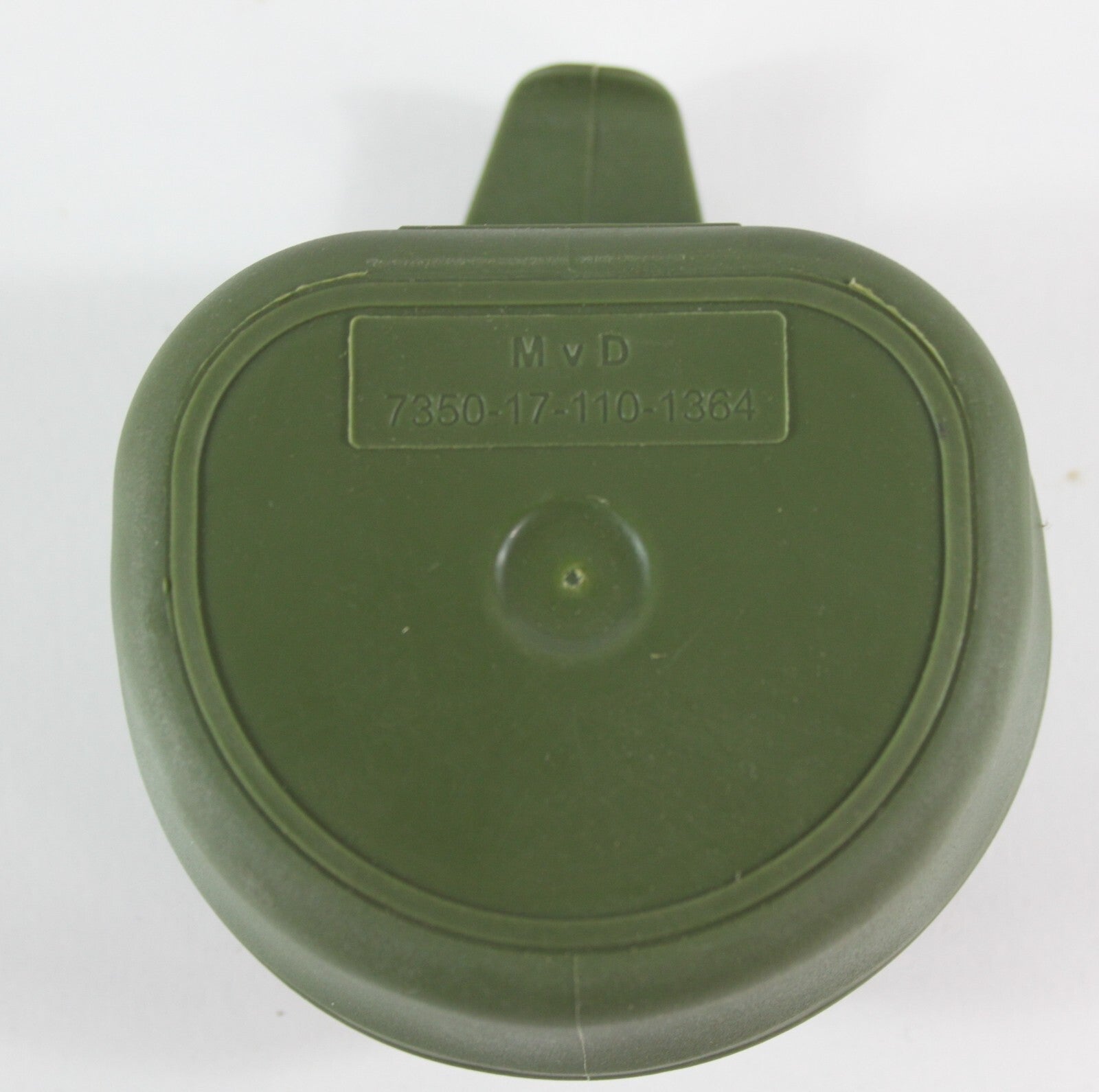 Genuine Surplus Swedish Folding Camping Cup Green Plastic Compact Small Travel