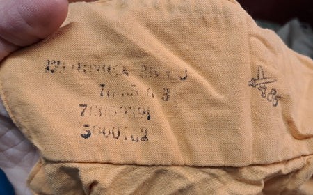 Genuine Surplus Swedish Army Issue Pyjama Top Yellow 42" Chest (2748)