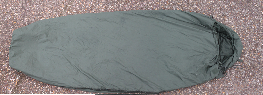 Genuine Surplus British Army Tropical 1 Season Sleeping Bag repaired (2224)