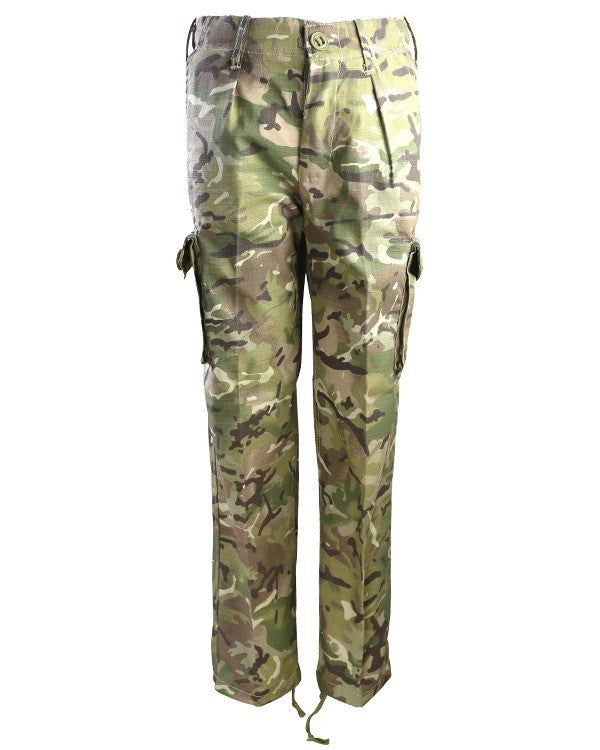 Kids Trousers BTP Ankle Drawstrings Waist Tie Zip Fly 6 x Pockets S95