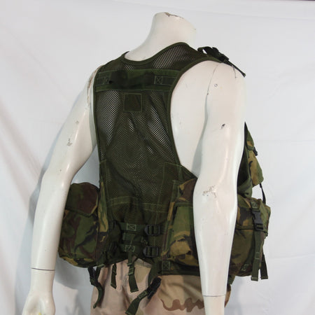 Assault Vest British DPM Camouflage Pockets Genuine Surplus G2 (4245)