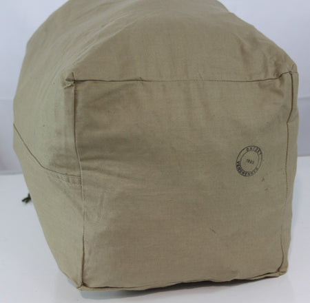 Genuine Surplus French Army Military Boot Bag Brown Canvas (1917)