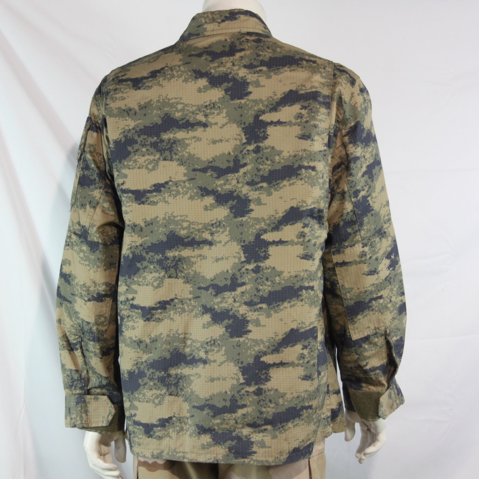 Turkish Airforce Lined Camouflage Heavyweight Shirt Genuine Surplus (4147)