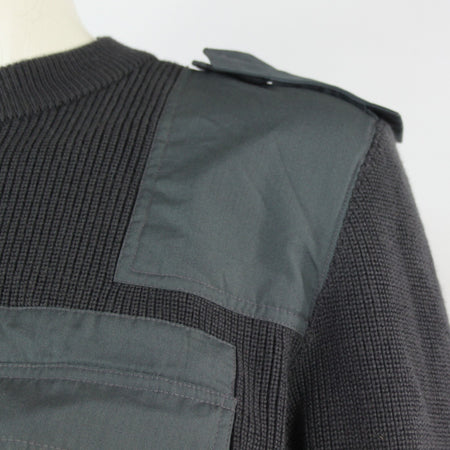 Genuine Surplus Slovakian Army Embroidered Jumper with Pocket Wool 42-44" (3255)