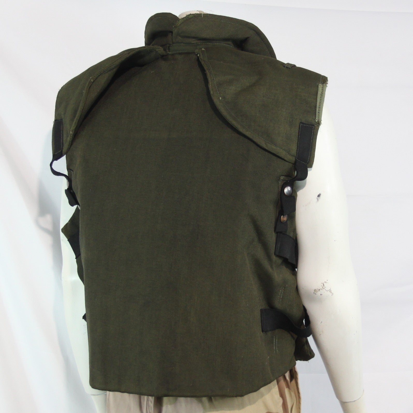 Austrian Military Body Armour Cover with Kevlar Genuine Surplus Olive 44" 3977