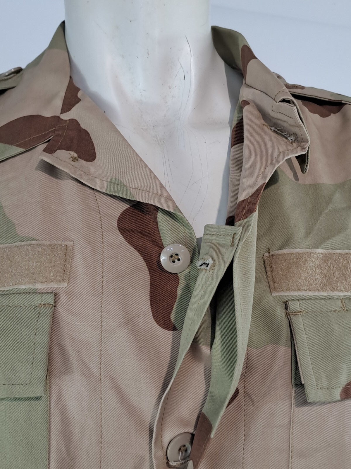 Genuine Surplus Saudi Arabian Army Tricolor Desert Shirt Jacket  (2389)