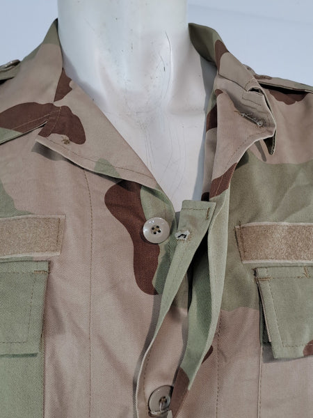 Genuine Surplus Saudi Arabian Army Tricolor Desert Shirt Jacket  (2389)